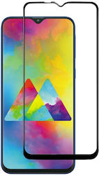 Full Face Tempered Glass Μαύρο (Galaxy M20)
