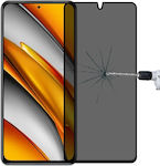 Anti-spy Privacy Full Face Tempered Glass Μαύρο (Xiaomi Poco F3, Mi 11i)