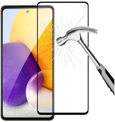 9D Full Face Tempered Glass Black (Galaxy A53)