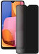 5D Privatsphäre Gehärtetes Glas Schwarz (Galaxy A22 5G)