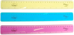 Next Set of 48 Rulers Plastic Transparent (Μiscellaneous colours)