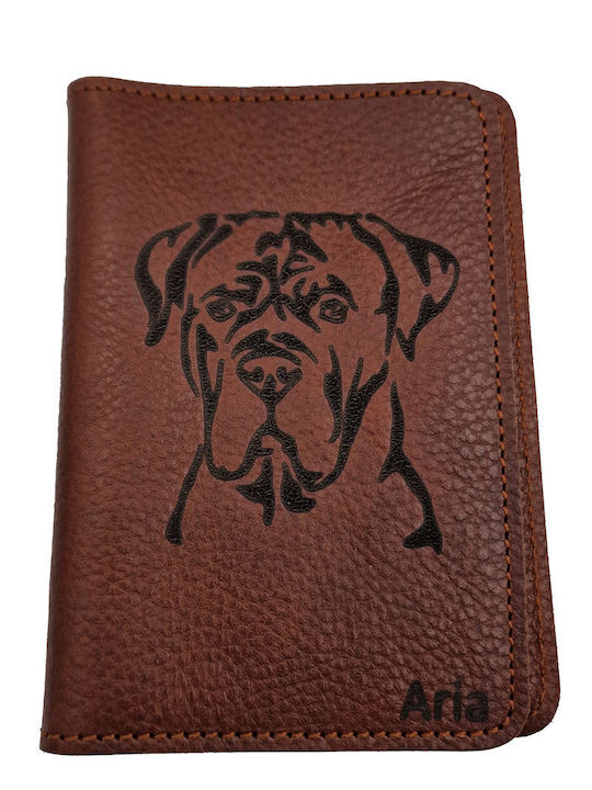 ByLeather Passport Case Leather Brown 6173-6176