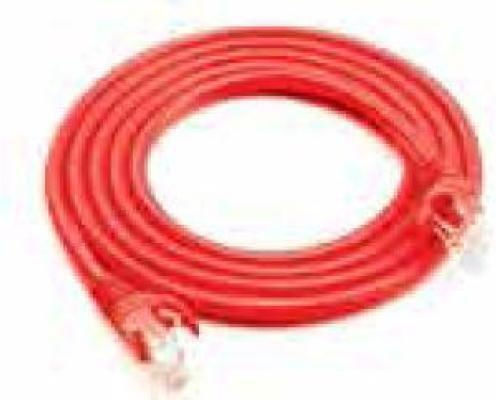 Lineme U/UTP Cat.6 (Gigabit) Καλώδιο Δικτύου Ethernet 2m Κόκκινο