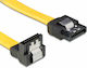 7-Pin SATA III - 7-Pin SATA III Kabel 50cm Gelb (3694)