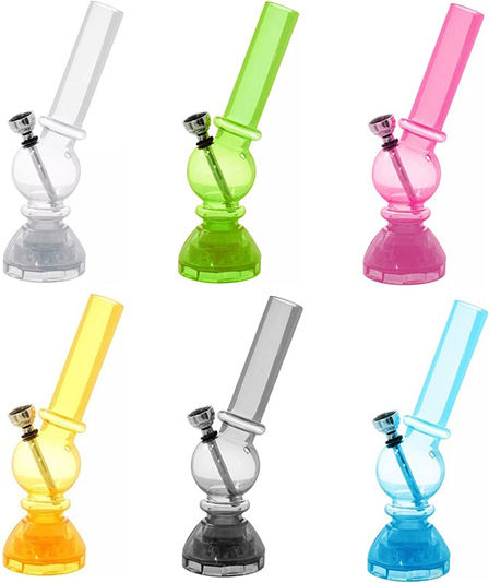 Bong Mini Acrylic “belly” 18cm