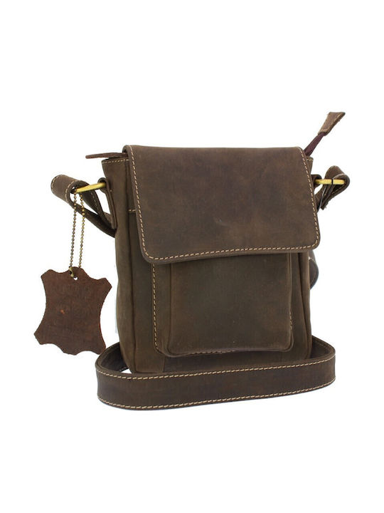Leder Herrentasche Bote Braun