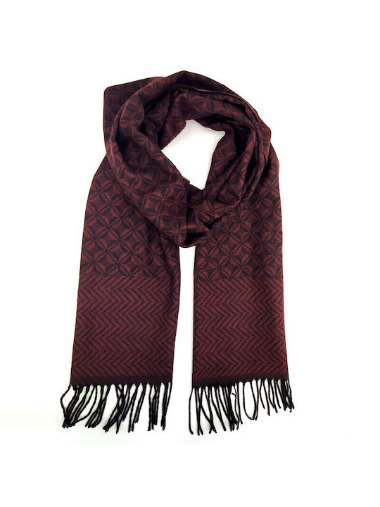 Men's Scarf Burgundy