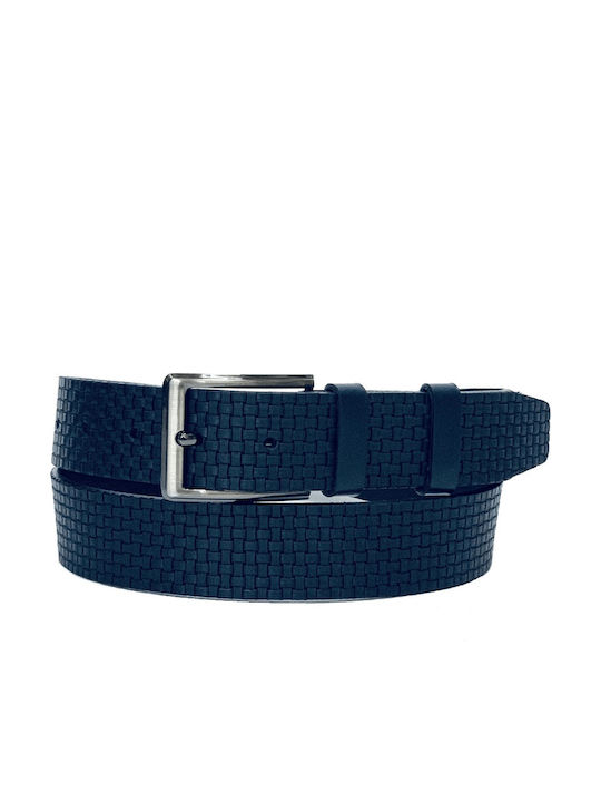 Women Weakness Herren Gürtel Leder Blau