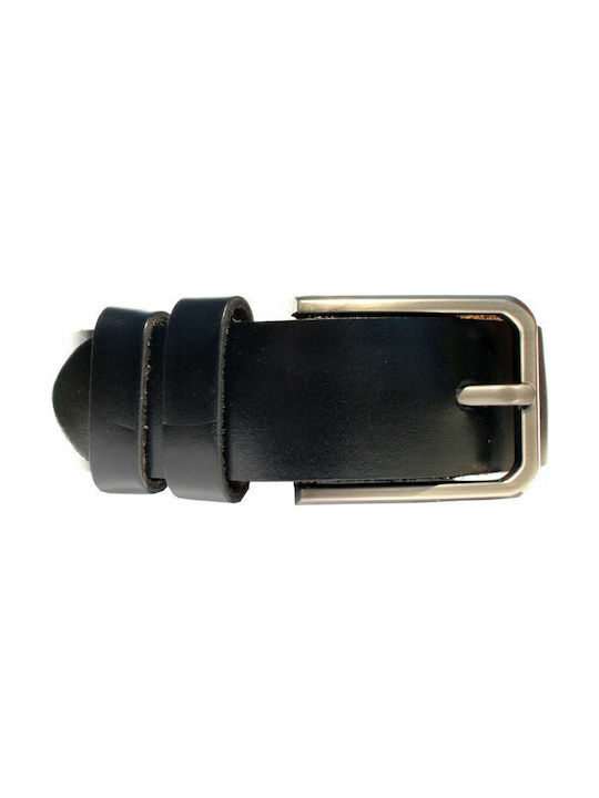 Men's Leather Belt Black