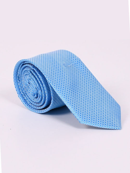 Men's Tie Printed Light Blue