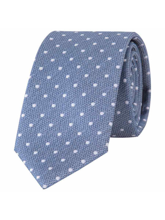 Silk Men's Tie Printed Blue