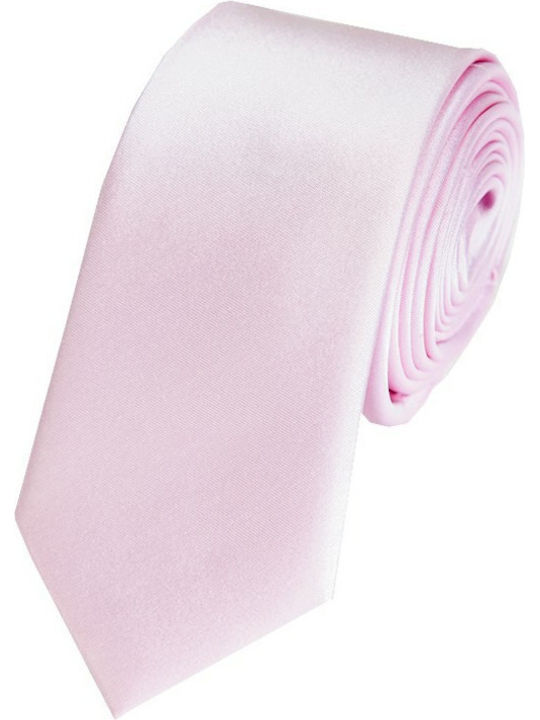 Epic Ties Herren Krawatte Seide Monochrom in Rosa Farbe