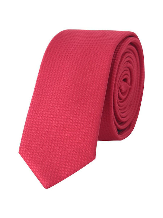 Silk Men's Tie Monochrome Red