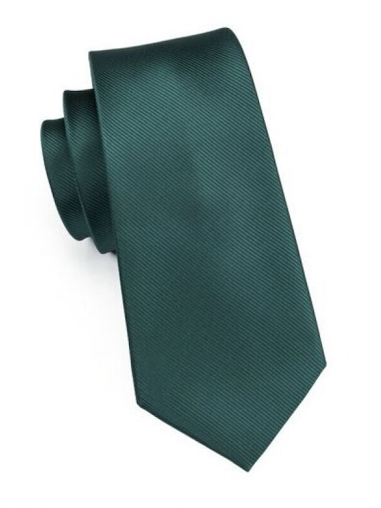 Epic Ties Herren Krawatte Seide Monochrom in Grün Farbe