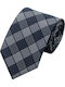 Epic Ties Men's Tie Silk Printed in Gray Color
