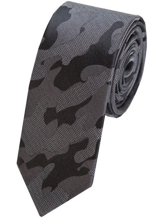 Epic Ties Herren Krawatte Seide Gedruckt in Schwarz Farbe