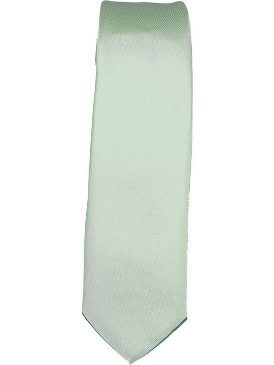 Synthetic Men's Tie Monochrome White