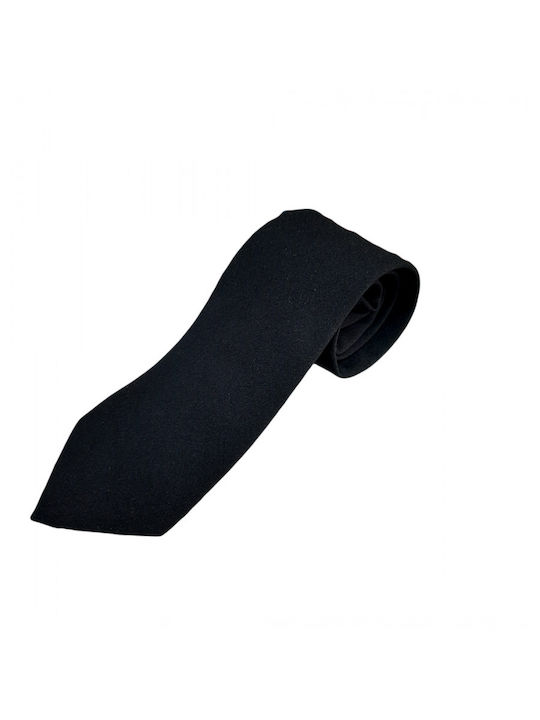 Herren Krawatte Monochrom in Schwarz Farbe