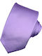 Herren Krawatte Monochrom in Lila Farbe