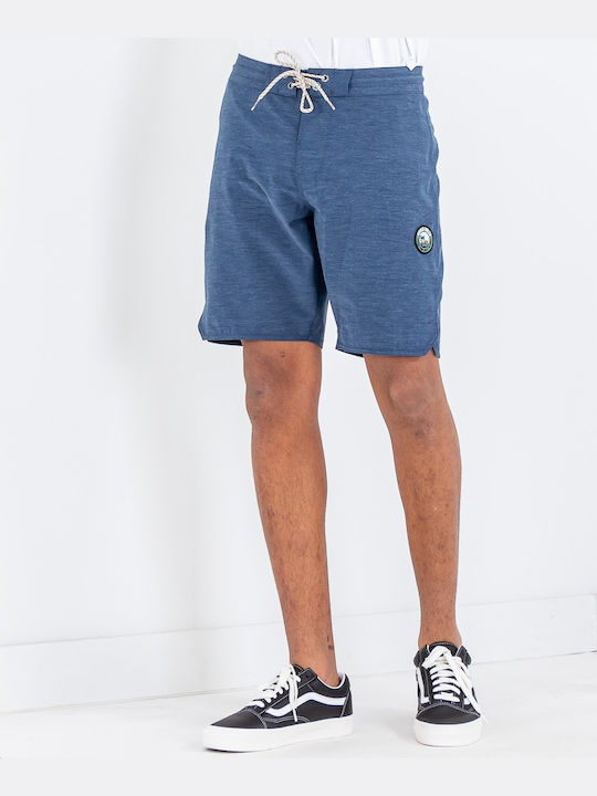 Costum De Baie Bărbați Pantaloni Scurți Albastru Marin
