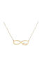 Ioannis Kosmima Love Necklace Infinity from Gold 14K