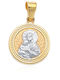 Charm Talisman Göttliche Mutter aus 14K Gold