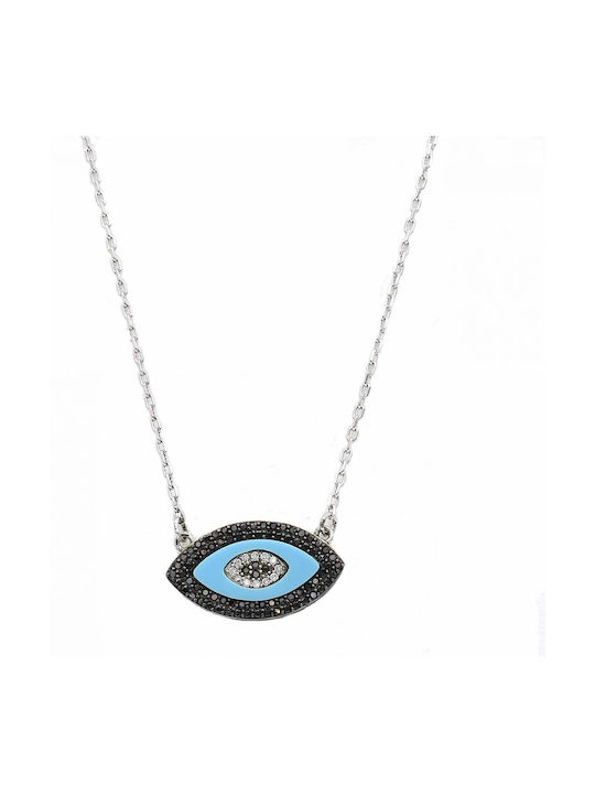 Necklace Eye from Silver