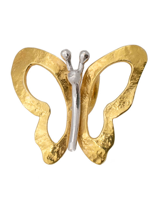 Kontopoulos Charm mit Design Schmetterling aus Gold 14K