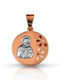 Kaloustian Charm Talisman Konstantin mit Rosa Vergoldung