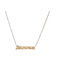 Fhs Jewlery Name from Gold Plated Steel