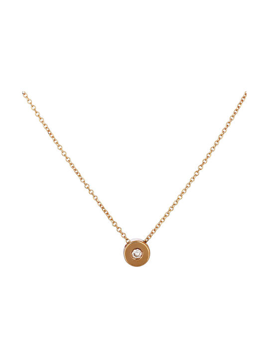 Necklace from Gold 14K with Diamond