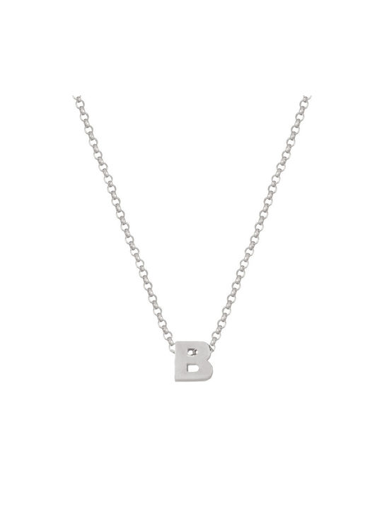 Necklace Monogram from Silver