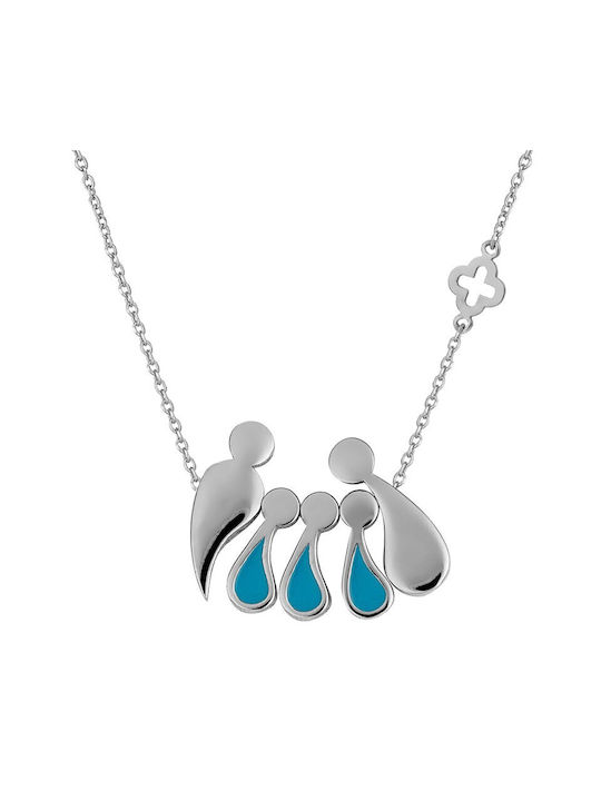 Necklace Family from Silver