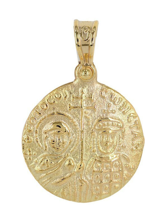 Vitopoulos Vitopoulos Charm Talisman Constantine Made of 9K Gold