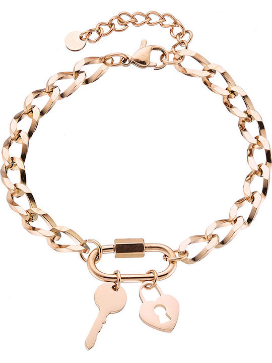 SOFI Bracelet Chain made of Steel Gold Plated