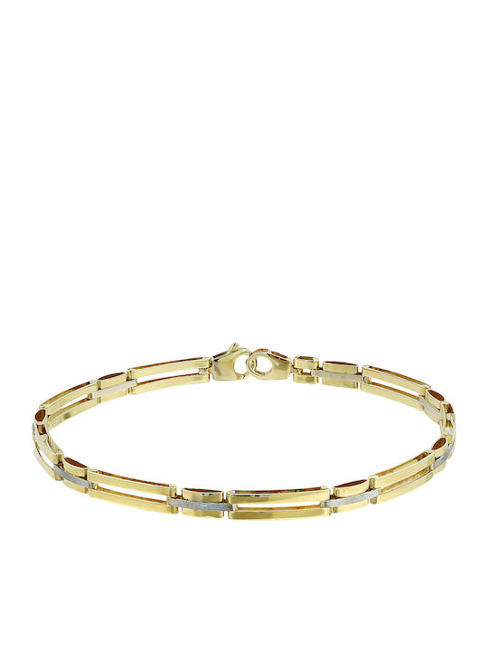 Armband Kette aus Gold