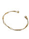 Bracelet Handcuffs Gold Plated