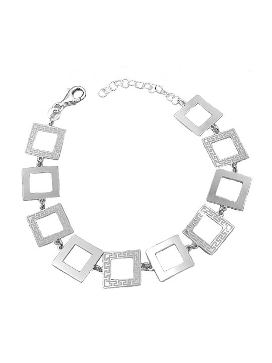 Damen Armband Kette aus Silber