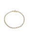 Bracelet Riviera made of Gold 18K with Diamond