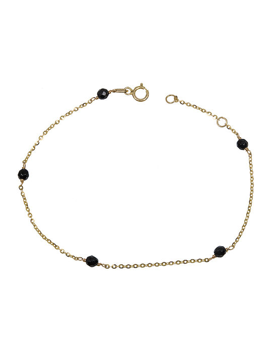 Damen Armband Kette aus Gold 14K