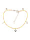Preziosa Damen Armband Kette aus Silber Vergoldet