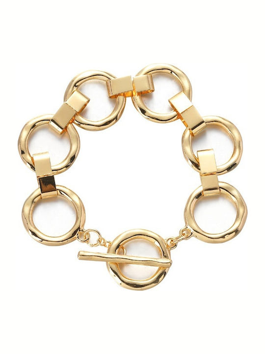 Bracelet made of Brass Gold Plated