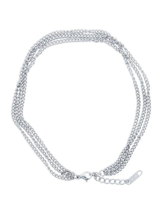 Piercing.gr Fußarmband aus Edelstahl