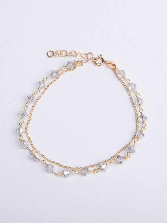 Bracelet made of Silver Gold Plated