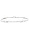 Bracelet Riviera made of White Gold 14K with Zircon