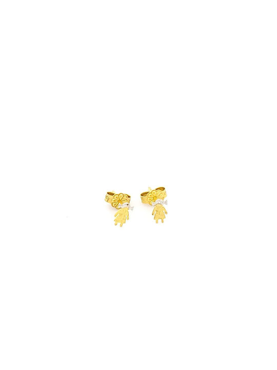 Kirkikosmima Earrings made of Gold 14K