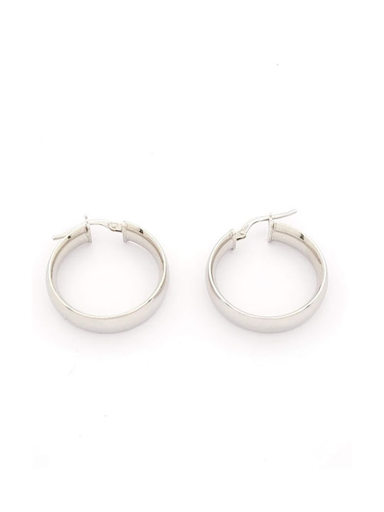 Kirkikosmima Earrings Hoops made of Silver