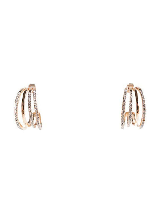 Earrings Hoops Gold Plated