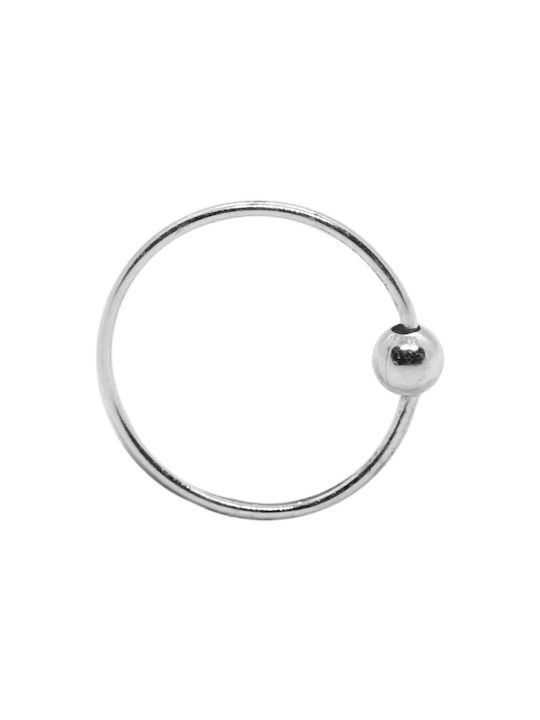 Nose Earring Hoop made of Silver