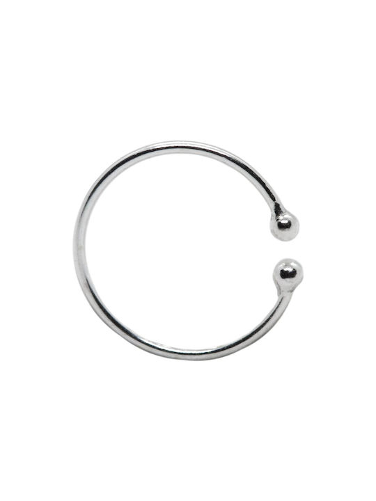 Nose Earring Hoop made of Silver